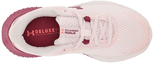 Under Armour Women's Charged Rogue 3 Running Shoe, Pink Note (600)/Wildflower, 8.5