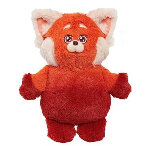 disney and pixar turning red small 8-inch plushie stuffed animal red panda mei, officially licensed kids toys for ages 3 up, basket stuffers and small gifts by just play