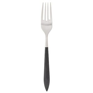 bugatti asbn00402 ares fork, black, 8.5 inches (21.5 cm), table fork, dishwasher safe
