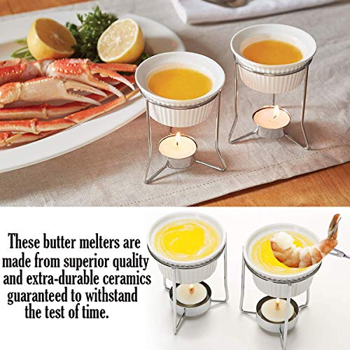 Artcome 16-Piece Seafood Tools Set Including 2 Lobster Crackers, 6 Crab Forks, 4 Lobster Shellers, 2 Butter Warmers, 1 Lobster Crab Mallets, 1 Seafood Scissor