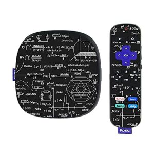 mightyskins skin compatible with roku ultra hdr 4k streaming media player (2020) - mathematical | protective, durable, and unique vinyl decal wrap cover | easy to apply | made in the usa