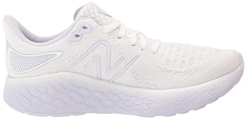 New Balance Women's Fresh Foam X 1080 V12 Running Shoe, White/Libra/Violet Haze, 8 Wide