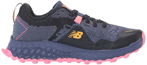 New Balance Women's Fresh Foam X Hierro V7 Trail Running Shoe, Night Sky/Vibrant Pink/Black, 9