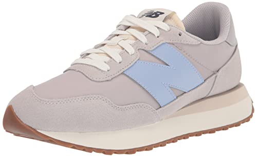 New Balance Women's 237 V1 Classic Sneaker, Rain Cloud/Daydream, 12