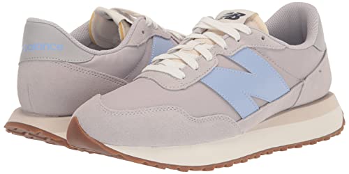 New Balance Women's 237 V1 Classic Sneaker, Rain Cloud/Daydream, 12