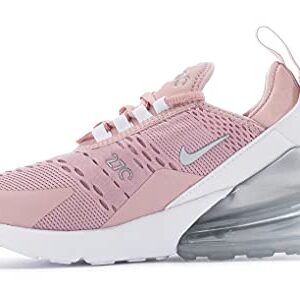 Nike Air Max 270 Pink Oxford/Metallic Silver/White 9.5 B (M)