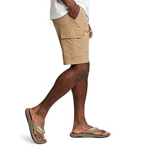 Eddie Bauer Men's Amphib Cargo Shorts, Flax, 32