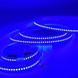 SUYOOULIN LED Strip Lights, SMD 2835 LED Strip, DC12V 1200LEDs 16.4Ft 26000LM High Density LED Light Strips Non-Waterproof, 3 Times Brightness Than SMD3528 LED Strip, Blue