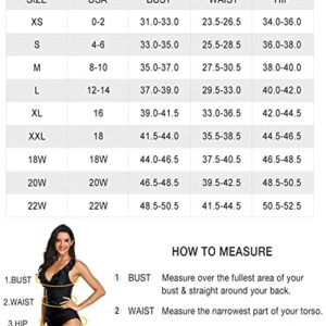 Yonique Blouson Tankini Swimsuits for Women 2 Piece Flamingo Bathing Suits Tops with Boyshorts Modest Loose Fit Swimwear M