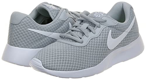 NIKE Women's Sneaker, Wolf Grey White Barely Volt Bl, 9