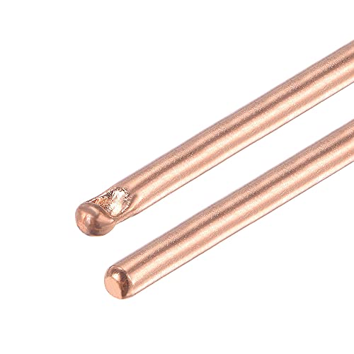 uxcell Copper Round Heat Pipe for Cooling Laptop CPU GPU Heatsink 3mm x 200mm