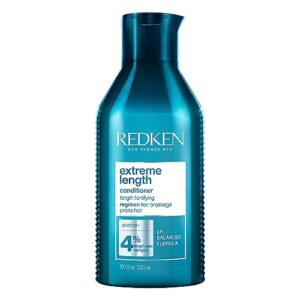 Redken Extreme Length Shampoo and Conditioner| Infused With Biotin | For Hair Growth | Prevents Breakage & Strengthens Hair