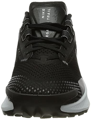 Nike Women's Road Running Shoe, Black Pure Platinum Dk Smoke Grey, 8.5