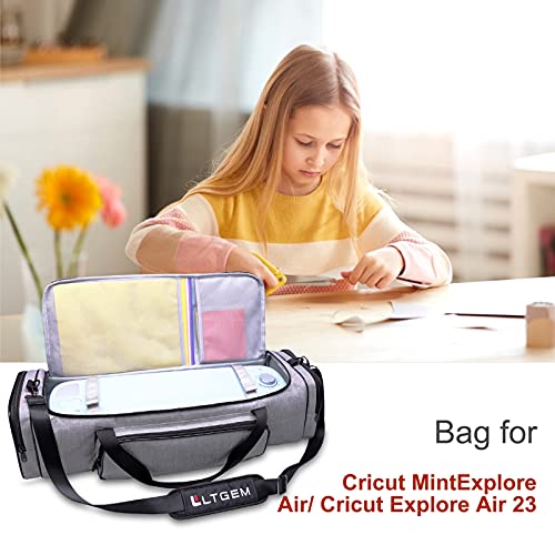 L LTGEM Carrying Case for Cricut Maker, Cricut Maker 3, Cricut Explore Air 2, Cricut Explore 3, Cricut Mint Explore Air Cutting Machine