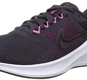 Nike Womens Downshifter 11, Cave Purple/Black-Hyper Pink, 7.5 M US