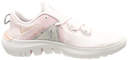 Nike Flex 2021 Rn Womens Shoes Size 6, Color: White/Soft Pink