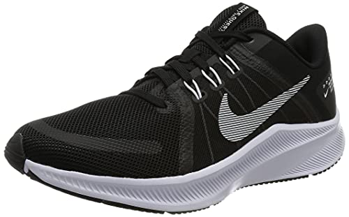 Nike Women's Race Running Shoe, Black White Hyper Pink Dk Smoke Grey, 6