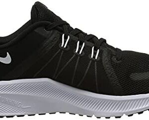 Nike Women's Race Running Shoe, Black White Hyper Pink Dk Smoke Grey, 6