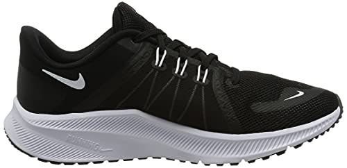 Nike Women's Race Running Shoe, Black White Hyper Pink Dk Smoke Grey, 6