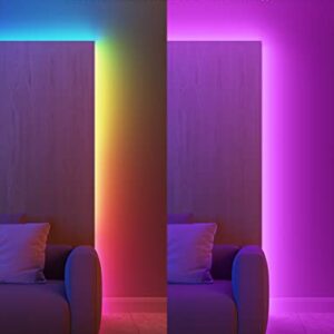 Govee RGBIC LED Strip Lights, Smart LED Lights for Bedroom, Bluetooth LED Lights APP Control, DIY Multiple Colors on One Line, Color Changing LED Lights Music Sync for Gaming Room, Halloween, 16.4ft