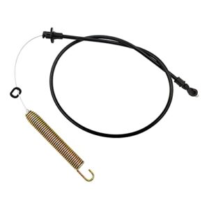 aileete 175067 169676 deck clutch cable for craftsman lt1000 lt2000 dlt3000 ayp husqvarna poulan ryobi riding lawn mowers with 42'' deck, replaces 532169676 532175067 deck engagement cable