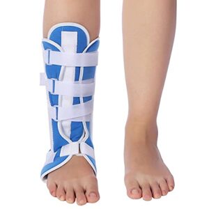 plantar fasciitis night splint - drop foot support brace - adjustable foot drop brace, heel, ankle & achilles tendonitis relief, arch pain support, easy to wear, fits most feet types