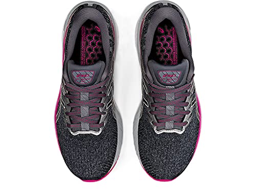 ASICS Women's GT-2000 10 Running Shoes, 7, Sheet Rock/Pink Rave