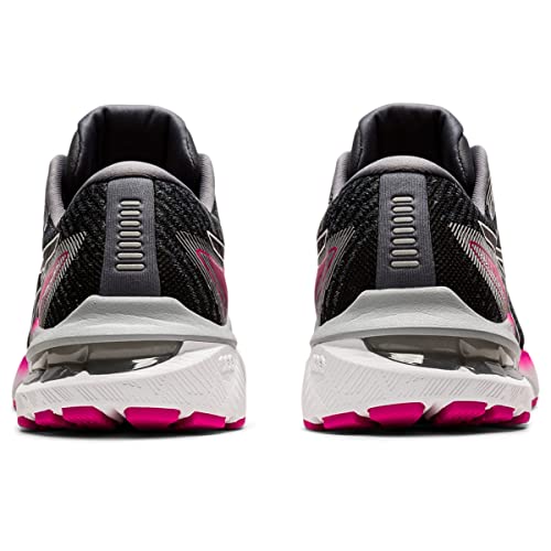 ASICS Women's GT-2000 10 Running Shoes, 7, Sheet Rock/Pink Rave