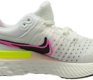 Nike Women's Running Shoes, Multicolor White Black Sail Pink Blast, 8 US