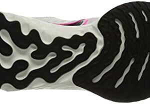 Nike Women's Running Shoes, Multicolor White Black Sail Pink Blast, 8 US