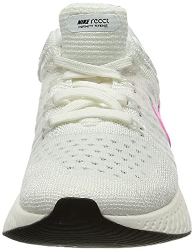 Nike Women's Running Shoes, Multicolor White Black Sail Pink Blast, 8 US