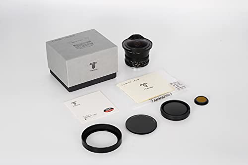 TTArtisan 7.5mm F2.0 APS-C Large Aperture Cameras Lens Fisheye Lens with ND 1000 Filter Compatible with Fuji X Mount Camera X-A1, X-A10, X-A2, X-A3, X-A5, X-A7, X-M1, X-M2, X-H1, X-T1, X-T10, X-T2