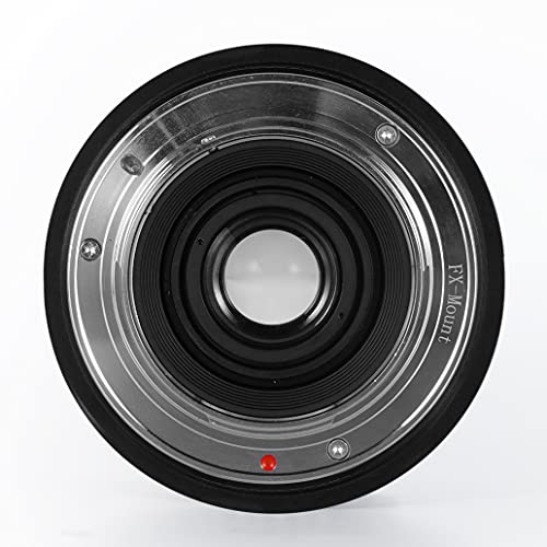 TTArtisan 7.5mm F2.0 APS-C Large Aperture Cameras Lens Fisheye Lens with ND 1000 Filter Compatible with Fuji X Mount Camera X-A1, X-A10, X-A2, X-A3, X-A5, X-A7, X-M1, X-M2, X-H1, X-T1, X-T10, X-T2