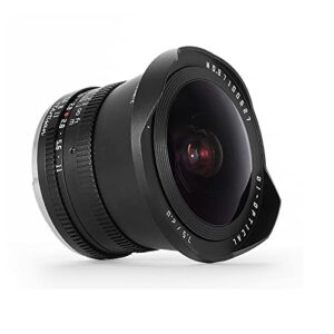 TTArtisan 7.5mm F2.0 APS-C Large Aperture Cameras Lens Fisheye Lens with ND 1000 Filter Compatible with Fuji X Mount Camera X-A1, X-A10, X-A2, X-A3, X-A5, X-A7, X-M1, X-M2, X-H1, X-T1, X-T10, X-T2