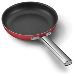 Smeg Cookware 9.5-Inch Red Frypan