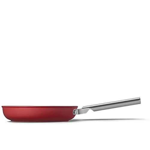 Smeg Cookware 9.5-Inch Red Frypan