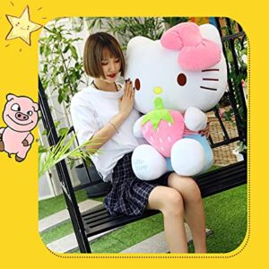 Hello Kitty Plush Toys, Cute Soft Doll Toys, Birthday Gifts for Girls (30CM, Pink A)