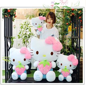 Hello Kitty Plush Toys, Cute Soft Doll Toys, Birthday Gifts for Girls (30CM, Pink A)