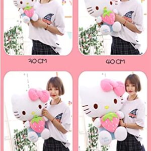 Hello Kitty Plush Toys, Cute Soft Doll Toys, Birthday Gifts for Girls (30CM, Pink A)