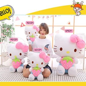 Hello Kitty Plush Toys, Cute Soft Doll Toys, Birthday Gifts for Girls (30CM, Pink A)