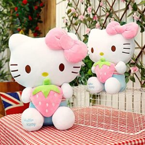 Hello Kitty Plush Toys, Cute Soft Doll Toys, Birthday Gifts for Girls (30CM, Pink A)