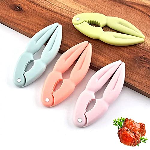 Crab Cracker, Sea Food Tool, Nut Crab Lobster, Crackers Opener Tool Gadget (1 pc) (Pink)