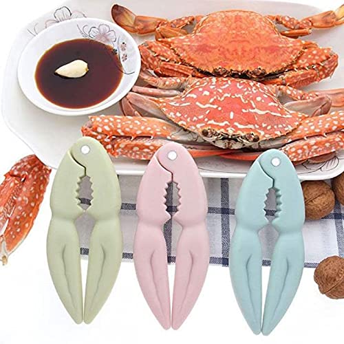 Crab Cracker, Sea Food Tool, Nut Crab Lobster, Crackers Opener Tool Gadget (1 pc) (Pink)