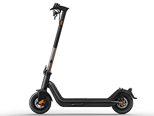 NIU Electric Scooter for Adults - KQi3 Pro with 350W Power, 31 Miles Long Range, Max Speed 20MPH, Wider Deck, Triple Braking System, 9.5'' Tubeless Fat Tires, Portable & Folding, UL Certified