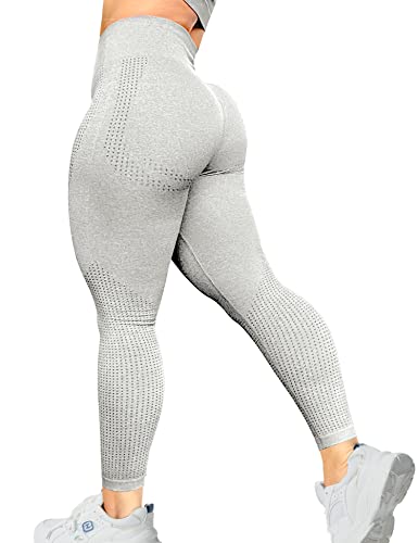 TSUTAYA Seamless Workout Leggings for Women Tummy Control Women's High Waisted Butt Lifting Leggings Gym Yoga Pants