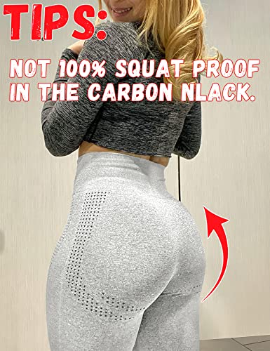 TSUTAYA Seamless Workout Leggings for Women Tummy Control Women's High Waisted Butt Lifting Leggings Gym Yoga Pants