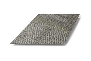 lucida surfaces luxury vinyl floor tiles | glue down adhesive flooring | textured look rhombus shaped tile | mosaicore | single sample tile