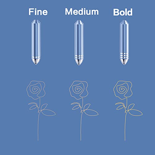 Diosun Foil Transfer Tool,Including 3 Tips-Fine,Medium and Bold for Stunning Foil-Perfect for Maker and Explore Machines