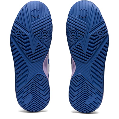 ASICS Women's Gel-Challenger 13 Tennis Shoes, 9, White/Periwinkle Blue