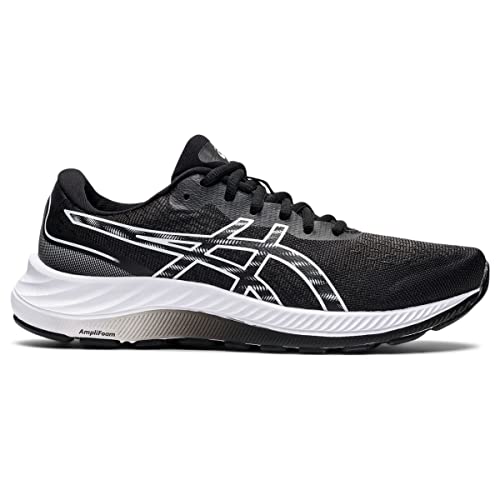 ASICS Women's Gel-Excite 9 Running Shoes, 8, Black/White